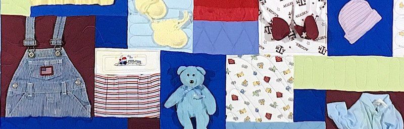 baby clothes quilt by too cool tshirt quilts