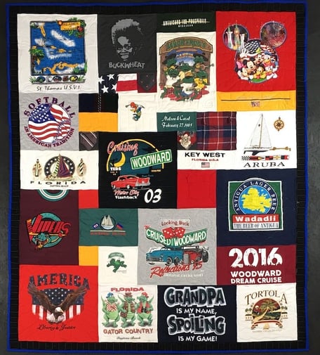 by Too Cool T-shirt Quilts