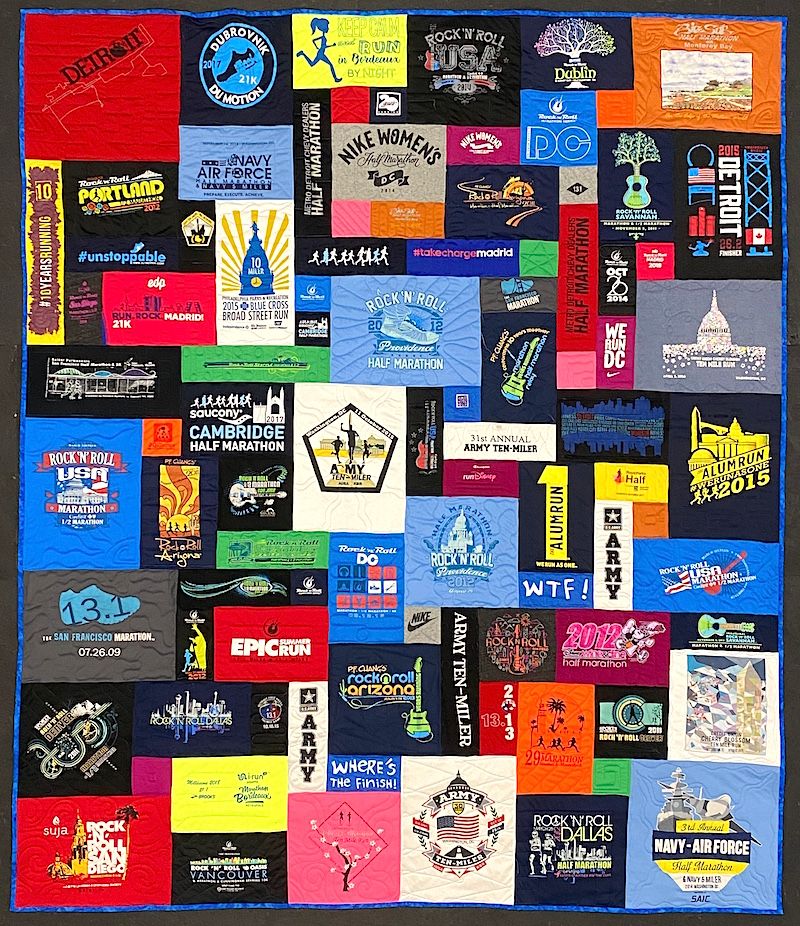 Too Cool T-shirt quilt 