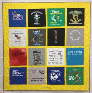 Keepsake Quilting T-shirt quilt