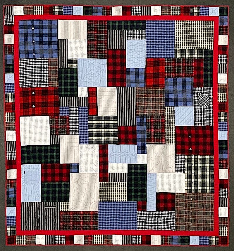 plaid pj quilt