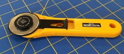 Rotary Cutter for a T-shirt quilt