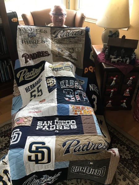 sports team quilt